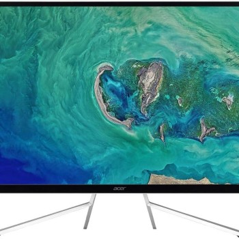 Acer 31.5 inch (80.01 cm) 4K UHD LED Backlit Computer Monitor - 3840x2160, 300 Nits, 16:9, 4MS, 10M:1, 2 X HDMI, DP Port, 2W, 2 Speakers - UM.JE2AA.003