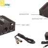 Powerpak 48V Phantom Power Supply 1 Channel for Condenser Microphone Music Recording Equipment (Black) Powerpak 48V Phantom Power Supply 1 Channel for Condenser Microphone Music Recording Equipment (Black)