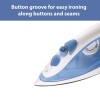 USHA Steam Pro SI 3713, 1300 W Steam Iron, Powerful Steam Output Up to 18 G/Min, Non-Stick Soleplate (White & Blue), 1300 Watts USHA Steam Pro SI 3713, 1300 W Steam Iron, Powerful Steam Output Up to 18 G/Min, Non-Stick Soleplate (White & Blue), 1300 Watts