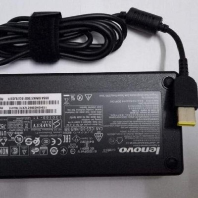 Lenovo 888015045 170W Laptop Adapter/Charger with Power Cord for Select Models of Lenovo Slim Tip Rectangular pin