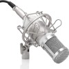 Powerpak Bm-800 White Professional Condenser USB Microphone with Metal Shock Mount (Requires Phantom Power Or Sound Card) Powerpak Bm-800 White Professional Condenser USB Microphone with Metal Shock Mount (Requires Phantom Power Or Sound Card)