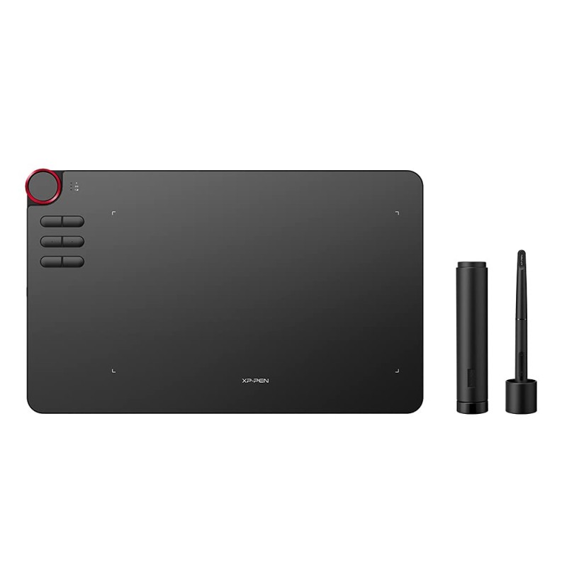 XP-PEN Deco03 Award Winning Wireless Graphics Drawing Tablet Pen Tablet, 8192 Levels of Pressure Sensitivity, Battery Free Stylus, 8 Shortcut Keys and 8 Replacement nibs (Black, 10x6 Size) XP-PEN Deco03 Award Winning Wireless Graphics Drawing Tablet Pen Tablet, 8192 Levels of Pressure Sensitivity, Battery Free Stylus, 8 Shortcut Keys and 8 Replacement nibs (Black, 10x6 Size)