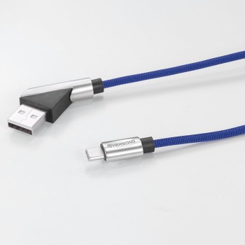 Riversong CL06 Zinc Alloy Finish Lighting Cable (Blu) Riversong CL06 Zinc Alloy Finish Lighting Cable (Blu)