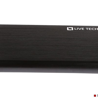 Live Tech 2.5 Inch SATA to USB 3.0 External Hard Drive Enclosure Case for Laptop Hard Disks (Hard Disk Not Included) (2.5" USB 3.0, Black)