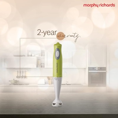 Morphy Richards Plastic Pronto Super 300W Hand Blender for Kitchen with Multifunctional Blade & Detachable Shaft, Green, 301 Watt Morphy Richards Plastic Pronto Super 300W Hand Blender for Kitchen with Multifunctional Blade & Detachable Shaft, Green, 301 Watt