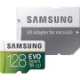 Samsung 128GB 100MB/s (U3) MicroSD EVO Select Memory Card with Adapter (MB-ME128GA/AM)