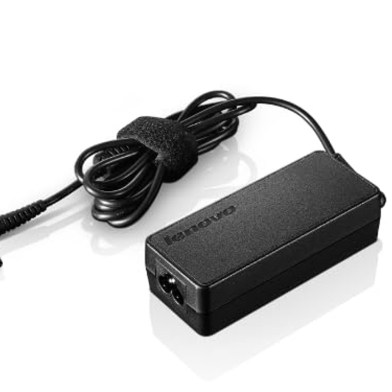 Lenovo Gx20K78585 65W Laptop Adapter/Charger with Power Cord for Select Models (Round Pin), Black Lenovo Gx20K78585 65W Laptop Adapter/Charger with Power Cord for Select Models (Round Pin), Black