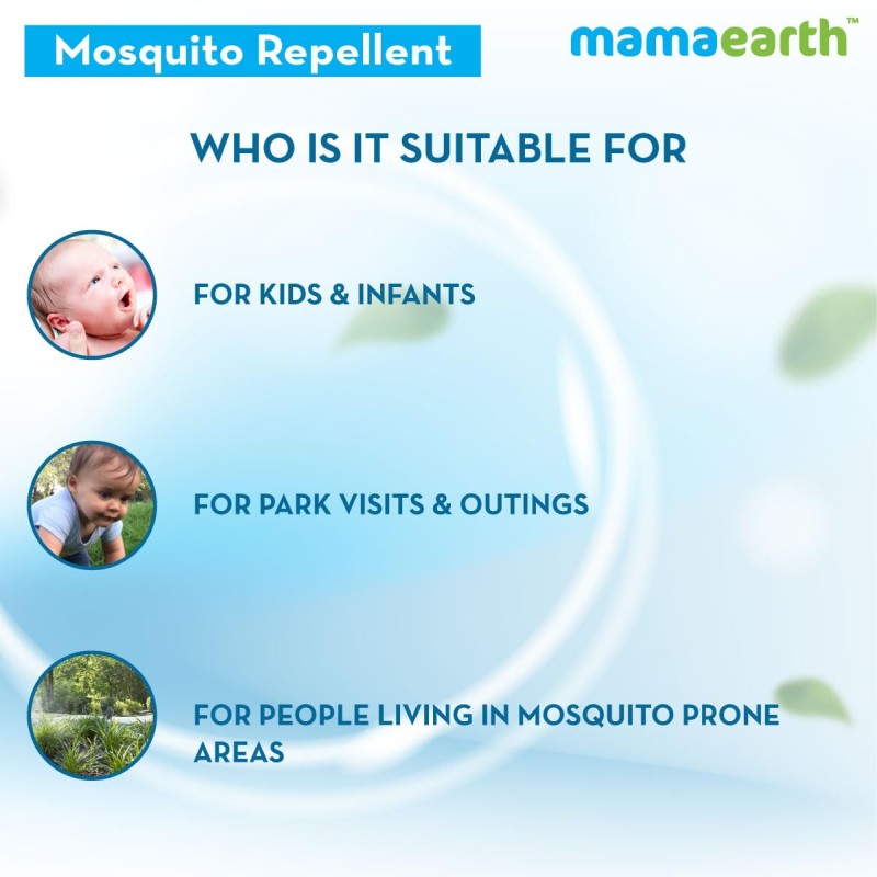 Mamaearth Anti Mosquito Fabric Roll On for Indoor & Outdoor use, Mosquito Repellent, DEET Free, Protects from Dengue, Malaria & Chikungunya,Safe for babies-8ml Mamaearth Anti Mosquito Fabric Roll On for Indoor & Outdoor use, Mosquito Repellent, DEET Free, Protects from Dengue, Malaria & Chikungunya,Safe for babies-8ml
