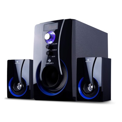 Zebronics ZEB-BT2490RUCF Wireless Bluetooth Multimedia Speaker With Supporting SD Card, USB, AUX, FM & Remote Control. (34 Watt, 2.1 Channel) Zebronics ZEB-BT2490RUCF Wireless Bluetooth Multimedia Speaker With Supporting SD Card, USB, AUX, FM & Remote Control. (34 Watt, 2.1 Channel)
