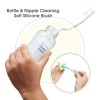 Mee Mee 360° Movable Nylon Bristle Baby Feeding Bottle & Nipple Cleaning Brush | Ergonomic Handle | Easy to Clean Bottle Corners for Narrow & Wide Neck | BPA Free Easy Hanging Storage (Dark Blue) Mee Mee 360° Movable Nylon Bristle Baby Feeding Bottle & Nipple Cleaning Brush | Ergonomic Handle | Easy to Clean Bottle Corners for Narrow & Wide Neck | BPA Free Easy Hanging Storage (Dark Blue)