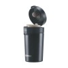 Borosil - vacuum insulated Hydra Coffeemate stainless Steel travel mug - spill proof - hot and cold_BT300BLK110_300ml Borosil - vacuum insulated Hydra Coffeemate stainless Steel travel mug - spill proof - hot and cold_BT300BLK110_300ml