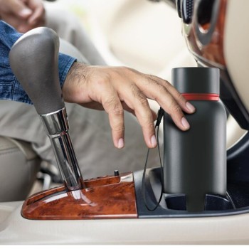 Borosil Hydra Trek 500 ml Stainless Steel Water Bottle | Double Wall Vacuum Insulated Flask | 20 Hours Hot and 24 Hours Cold | Bottle for Office, Gym, School, College | 1 Year Warranty, Black Borosil Hydra Trek 500 ml Stainless Steel Water Bottle | Double Wall Vacuum Insulated Flask | 20 Hours Hot and 24 Hours Cold | Bottle for Office, Gym, School, College | 1 Year Warranty, Black