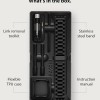 Fullmosa Compatible Apple Watch Band 42mm 44mm 45mm, Stainless Steel iWatch Band with Case for Apple Watch Series 9/8/7/6/5/4/3/2/1/SE/SE2/Ultra 2/Ultra, 42mm 44mm 45mm Black (Watch not Included) Fullmosa Compatible Apple Watch Band 42mm 44mm 45mm, Stainless Steel iWatch Band with Case for Apple Watch Series 9/8/7/6/5/4/3/2/1/SE/SE2/Ultra 2/Ultra, 42mm 44mm 45mm Black (Watch not Included)