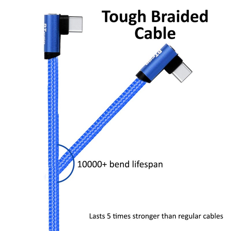 pTron Bassbuds Lite TWS with Solero Type-C 2.4A Fast Charging 1.2M Long USB Cable (Blue) pTron Bassbuds Lite TWS with Solero Type-C 2.4A Fast Charging 1.2M Long USB Cable (Blue)