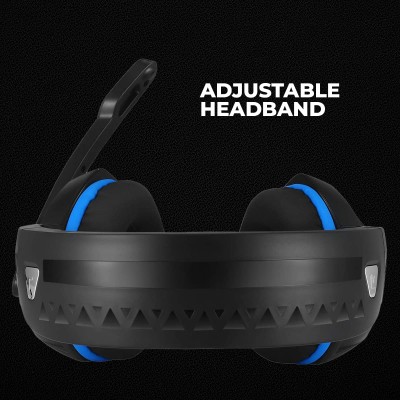 Cosmic Byte H3 Gaming Wired over ear Headphone With Mic For Pc, Laptops, Mobiles, Ps4, Xbox One (Blue) Cosmic Byte H3 Gaming Wired over ear Headphone With Mic For Pc, Laptops, Mobiles, Ps4, Xbox One (Blue)