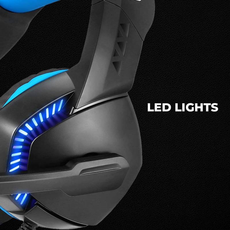 Cosmic Byte H3 Gaming Wired over ear Headphone With Mic For Pc, Laptops, Mobiles, Ps4, Xbox One (Blue) Cosmic Byte H3 Gaming Wired over ear Headphone With Mic For Pc, Laptops, Mobiles, Ps4, Xbox One (Blue)