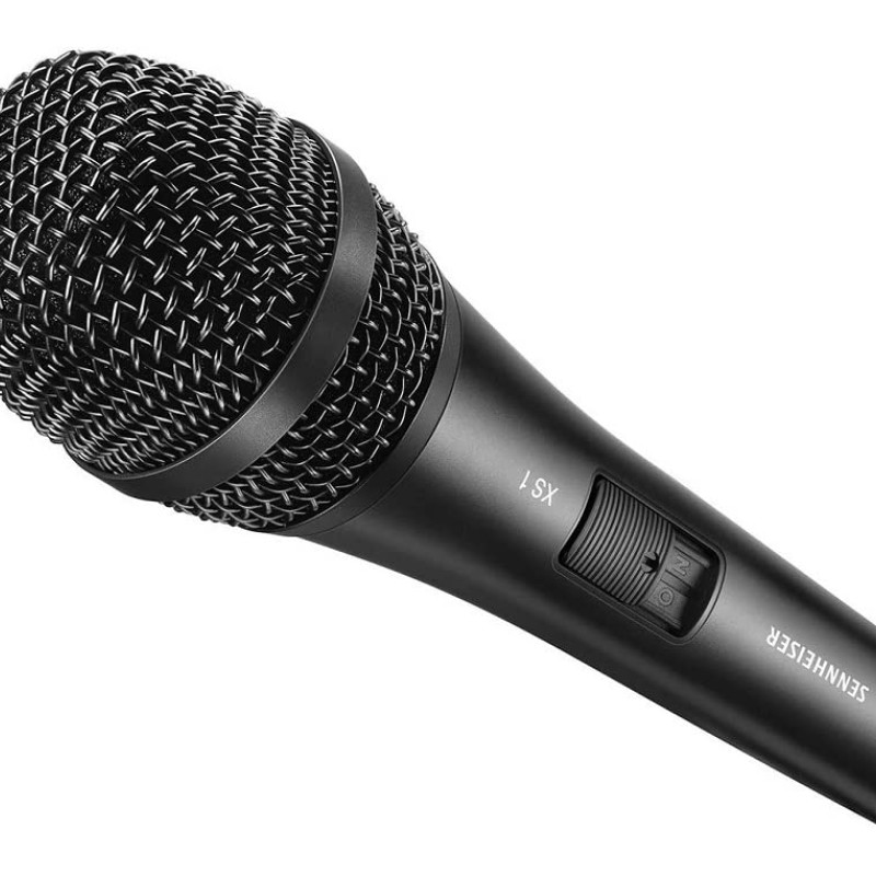 Sennheiser XS-1 Dynamic Cardioid XLR Unidirectional Microphone for Solo Vocals & Karaoke Singing, Speech and Choir Making - Black Sennheiser XS-1 Dynamic Cardioid XLR Unidirectional Microphone for Solo Vocals & Karaoke Singing, Speech and Choir Making - Black