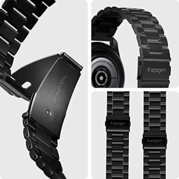 Spigen Modern Fit Band Strap Designed for Samsung Galaxy Watch | Gear S3 (46mm) - Black Spigen Modern Fit Band Strap Designed for Samsung Galaxy Watch | Gear S3 (46mm) - Black