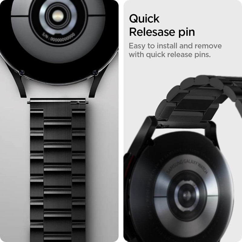 Spigen Modern Fit Strap for Samsung Galaxy Watch5 Pro | Galaxy Watch5 (44mm/40mm) | 4 (44mm/40mm) | 4 Classic (46mm/42mm) | 3 (41mm) | Galaxy Watch Spigen Modern Fit Strap for Samsung Galaxy Watch5 Pro | Galaxy Watch5 (44mm/40mm) | 4 (44mm/40mm) | 4 Classic (46mm/42mm) | 3 (41mm) | Galaxy Watch