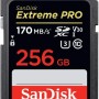 SanDisk 256GB Extreme PRO SDXC UHS-I Card - C10, U3, V30, 4K UHD, SD Card - SDSDXXY-256G-GN4IN