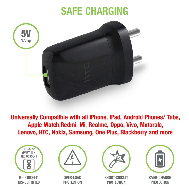 Tizum E250 240V USB Wall Charger for All iPhone, Android, Smart Phones & Tabs - Black Tizum E250 240V USB Wall Charger for All iPhone, Android, Smart Phones & Tabs - Black