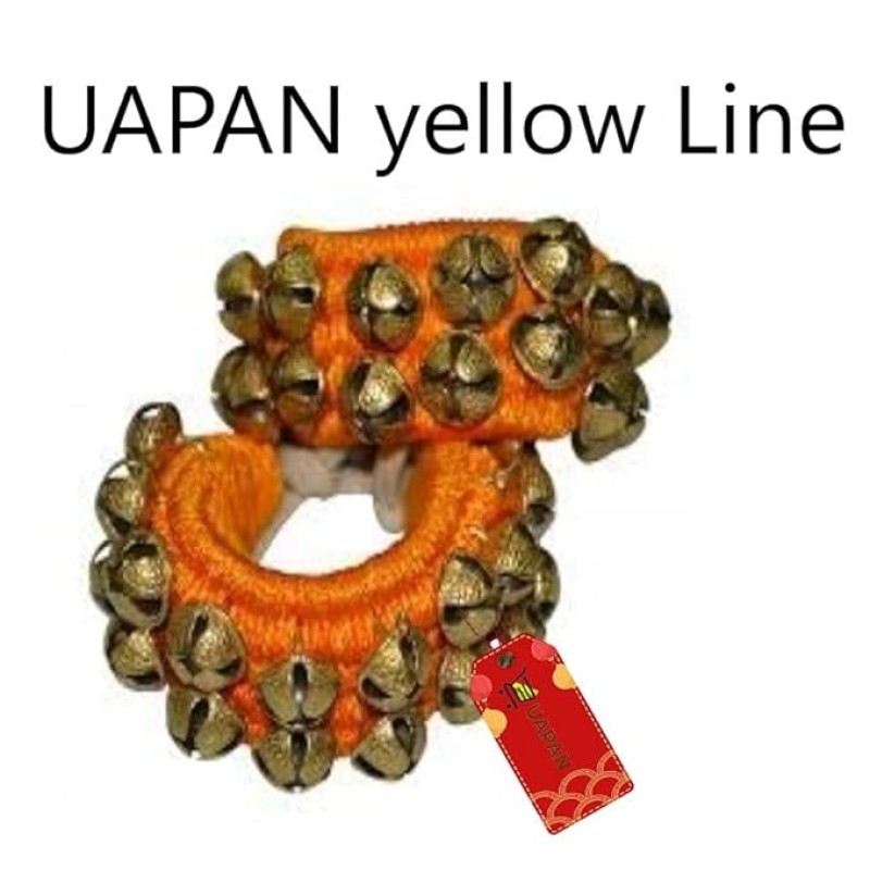 UAPAN MetalCraft Ghungroo Yellow Pad 2 Line, Ghungru 2 Line Yellow Pad, Yellow Pad Ghungroo 2 Line UAPAN MetalCraft Ghungroo Yellow Pad 2 Line, Ghungru 2 Line Yellow Pad, Yellow Pad Ghungroo 2 Line