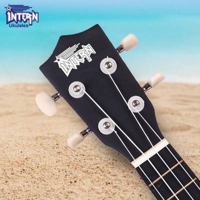 INTERN SOPRANO 21" UKULELE WITH BAG (BLACK) INTERN SOPRANO 21" UKULELE WITH BAG (BLACK)