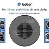 BOBO Claw-Grip Universal Magnetic Air Vent Mount Car Phone Holder, for Smartphones and Mini Tablets, Black