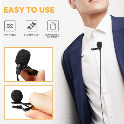 MAONO AU-400 Lavalier Auxiliary Omnidirectional Microphone (Black) MAONO AU-400 Lavalier Auxiliary Omnidirectional Microphone (Black)