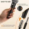 MAONO Dynamic Microphone Wired for Singing, Cordless Karaoke Mic with 9.8FT/3M XLR Cable, with On/Off Switch (AU-WDM01) MAONO Dynamic Microphone Wired for Singing, Cordless Karaoke Mic with 9.8FT/3M XLR Cable, with On/Off Switch (AU-WDM01)