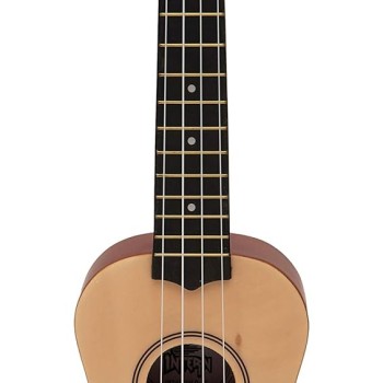 Intern INT-UK21LD-NT Concert Ukele with Bag (Natural)