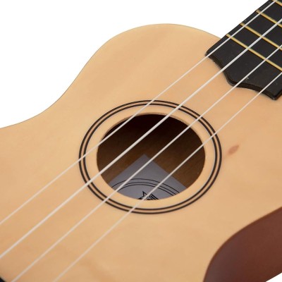 Intern INT-UK21LD-NT Concert Ukele with Bag (Natural)