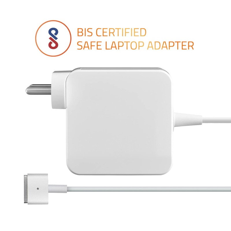 Artis AR-45W-MG2 45 Watts MG2 Laptop Adapter/Charger Compatible with MB Air 13” & MB Air 11” (14.5 V, 3.1 A) Connector: MG2 (T Tip Connector) Artis AR-45W-MG2 45 Watts MG2 Laptop Adapter/Charger Compatible with MB Air 13” & MB Air 11” (14.5 V, 3.1 A) Connector: MG2 (T Tip Connector)