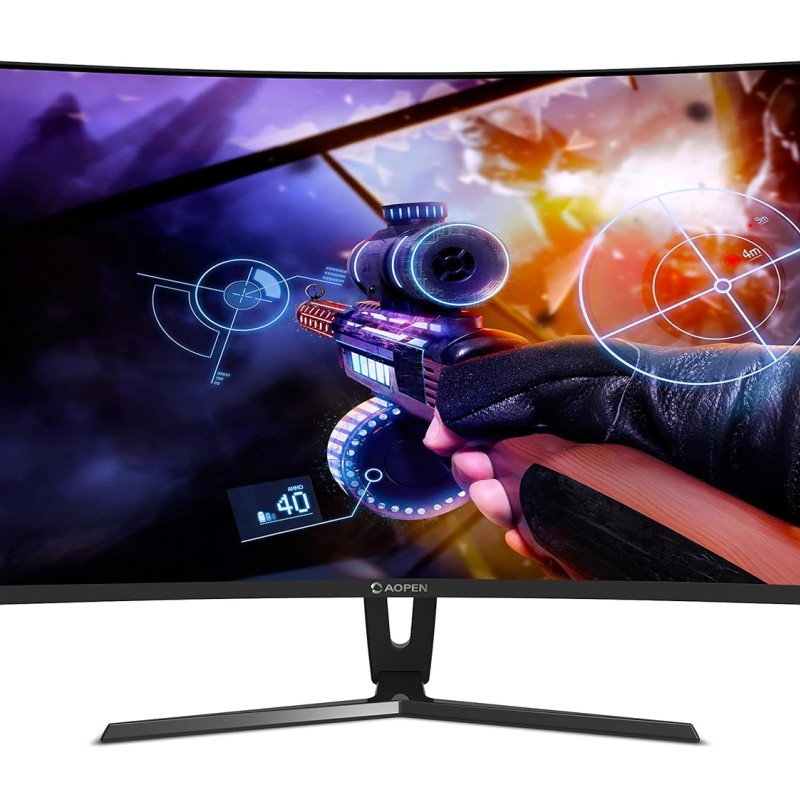 AOPEN Acer 32Hc1Q 32 Inch (81.28 Cm) 2560 X 1440 Pixels, Curve Gaming LCD Monitor (Black) AOPEN Acer 32Hc1Q 32 Inch (81.28 Cm) 2560 X 1440 Pixels, Curve Gaming LCD Monitor (Black)