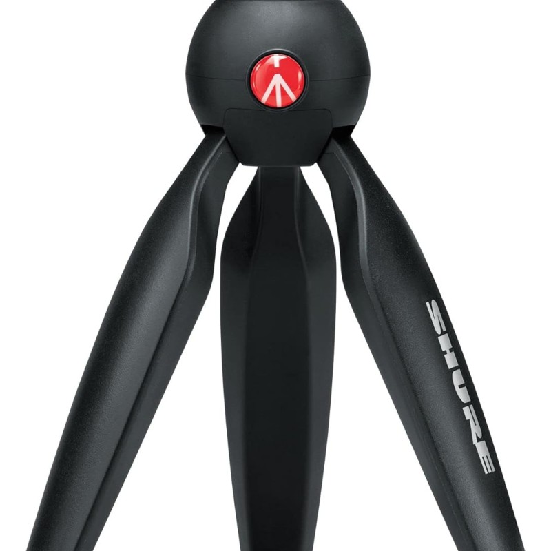 Shure MV88+ Video Kit - Digital Stereo Condenser Microphone for Apple and Android, with Manfrotto PIXI Tripod, Phone Clamp, Mount, iOS and USB-C Cables for Next-Level Connectivity (MV88+ Video KIT) Shure MV88+ Video Kit - Digital Stereo Condenser Microphone for Apple and Android, with Manfrotto PIXI Tripod, Phone Clamp, Mount, iOS and USB-C Cables for Next-Level Connectivity (MV88+ Video KIT)