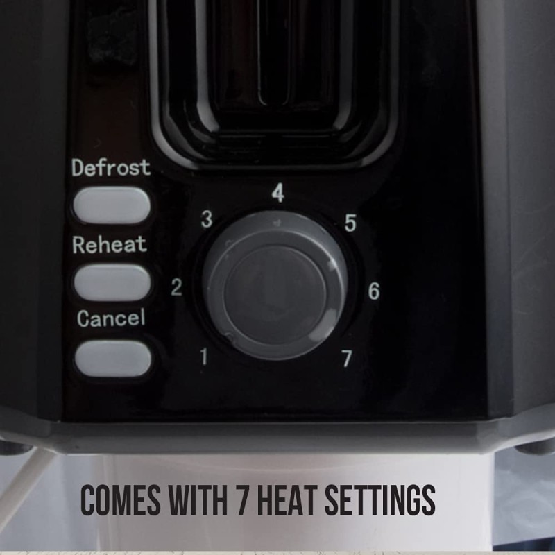 Havells Crisp Plus 750 Watts Pop up Toaster (Black) Havells Crisp Plus 750 Watts Pop up Toaster (Black)