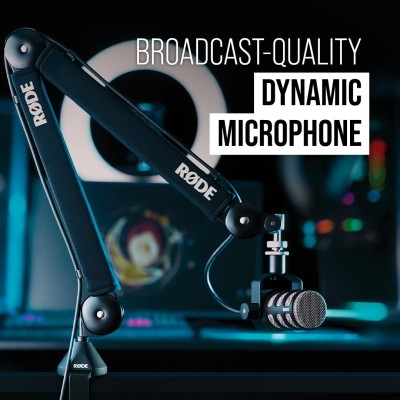 Rode Podmic Dynamic Unidirectional Podcasting Microphone (Black) Rode Podmic Dynamic Unidirectional Podcasting Microphone (Black)