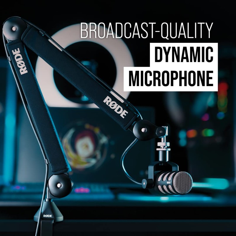 Rode Podmic Dynamic Unidirectional Podcasting Microphone (Black) Rode Podmic Dynamic Unidirectional Podcasting Microphone (Black)