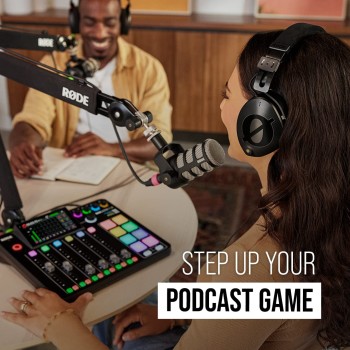 Rode Podmic Dynamic Unidirectional Podcasting Microphone (Black)