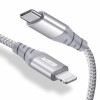 ESR USB-C to Lightning Cable, 3 ft (1 m), MFi-Certified, PD Fast Charging Cable for iPhone 14/14 Plus/14 Pro/14 Pro Max, iPhone 13/12 Series, iPhone SE 2022/11/XR/XS Max, Braided Nylon, Black ESR USB-C to Lightning Cable, 3 ft (1 m), MFi-Certified, PD Fast Charging Cable for iPhone 14/14 Plus/14 Pro/14 Pro Max, iPhone 13/12 Series, iPhone SE 2022/11/XR/XS Max, Braided Nylon, Black