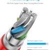 Wayona Nylon Dash Braided Charging Cable And Data Sync Fast Charge Type C Cable For Oneplus 7, 6T, 6, 5, 5T, 3T, 3 Charging Adapter (Red, 3Ft, 5V/4A) Wayona Nylon Dash Braided Charging Cable And Data Sync Fast Charge Type C Cable For Oneplus 7, 6T, 6, 5, 5T, 3T, 3 Charging Adapter (Red, 3Ft, 5V/4A)
