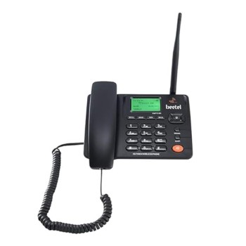 Beetel F3 4G Fixed Landline Wireless Phone with Hotspot, LED Backlight, 2-Way Digital Speaker, Supports 4G VoLTE, 3G, 2G (Black)