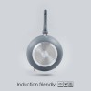 Wonderchef Granite 26cm Non-Stick Wok | Glass Lid | Induction Bottom | Soft-Touch Handles | Virgin Aluminium | PFOA and Heavy Metals Free | 3.5mm Thick| 26cm, 3.1 litres | 2 Year Warranty | Grey Wonderchef Granite 26cm Non-Stick Wok | Glass Lid | Induction Bottom | Soft-Touch Handles | Virgin Aluminium | PFOA and Heavy Metals Free | 3.5mm Thick| 26cm, 3.1 litres | 2 Year Warranty | Grey
