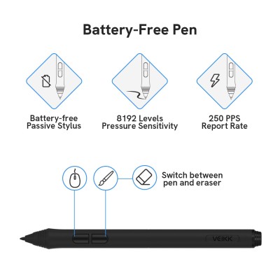 VEIKK A15 Graphics Drawing Tablet,10x6 Inch Pen Tablet,12 Hot Keys,Battery-Free Passive Pen with Tilt Function, 20 Replacement Nibs and 1 Artist Glove,Support Wins,Mac,Chrome,Lunix and Android OS-Red VEIKK A15 Graphics Drawing Tablet,10x6 Inch Pen Tablet,12 Hot Keys,Battery-Free Passive Pen with Tilt Function, 20 Replacement Nibs and 1 Artist Glove,Support Wins,Mac,Chrome,Lunix and Android OS-Red