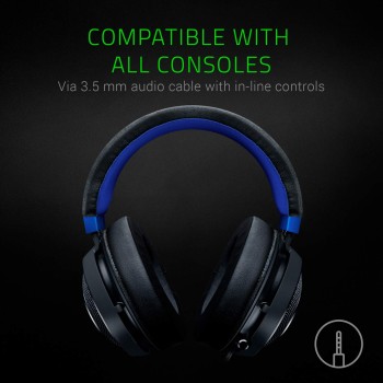 Razer Kraken for Console - Wired Gaming Headset for Console - with 3.5mm Jack - RZ04-02830500-R3M1 Razer Kraken for Console - Wired Gaming Headset for Console - with 3.5mm Jack - RZ04-02830500-R3M1