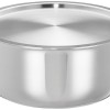 Solimo Triply Tope With Stainless Steel Lid, 24Cm,5Liter Solimo Triply Tope With Stainless Steel Lid, 24Cm,5Liter