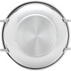 Solimo Stainless Steel Induction Bottom Kadhai Set Size 18Cm,20Cm,1.5 Liter Solimo Stainless Steel Induction Bottom Kadhai Set Size 18Cm,20Cm,1.5 Liter