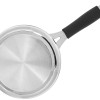 Stainless Steel T Pan with Glass Lid & Induction Base, 1.5 Litre Stainless Steel T Pan with Glass Lid & Induction Base, 1.5 Litre