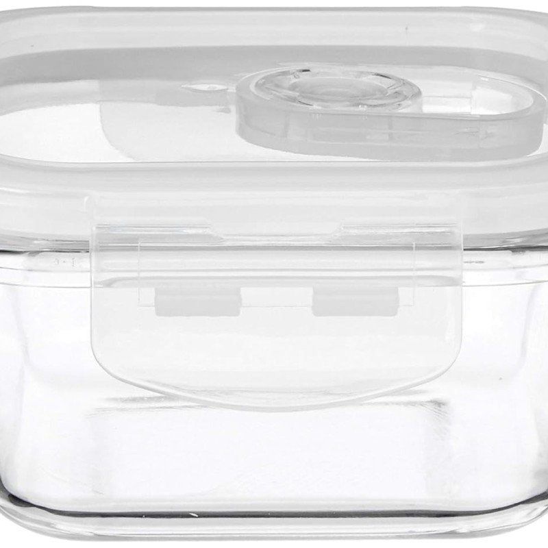Solimo Airtight Borosilicate Glass Container Set (Transparent,3 Pieces, 350 ml) Solimo Airtight Borosilicate Glass Container Set (Transparent,3 Pieces, 350 ml)