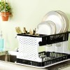 Solimo Plastic Dish Drainer, (Black , 51 cm * 33 cm * 27.2 cm) Solimo Plastic Dish Drainer, (Black , 51 cm * 33 cm * 27.2 cm)